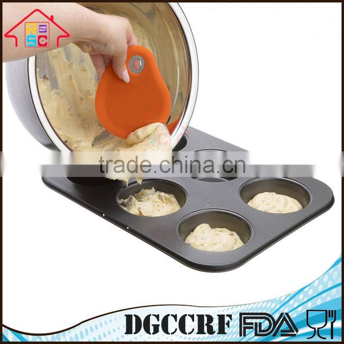 Hot Sell Non-Stick Silicone Scraper/Bowl Scraper/Silicone Spatula Kitchen Baking Tool