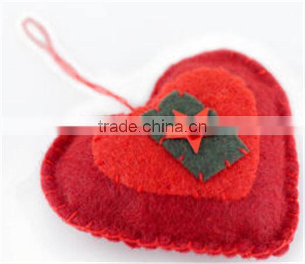 2017 Handmade Wool Felt Reindeer Headband with bells for Christmas made in China