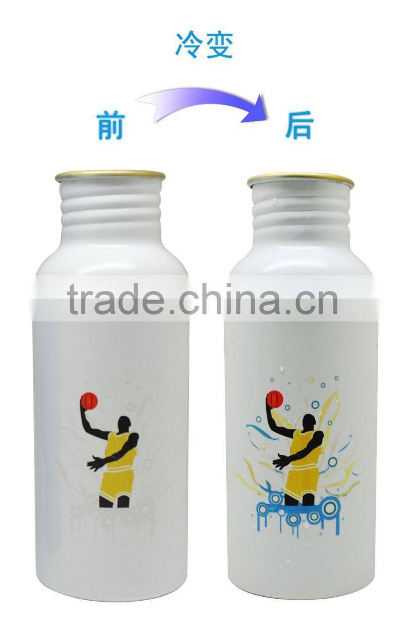 Cool Magic Aliminum Water Bottle For New Film Launch Advertising