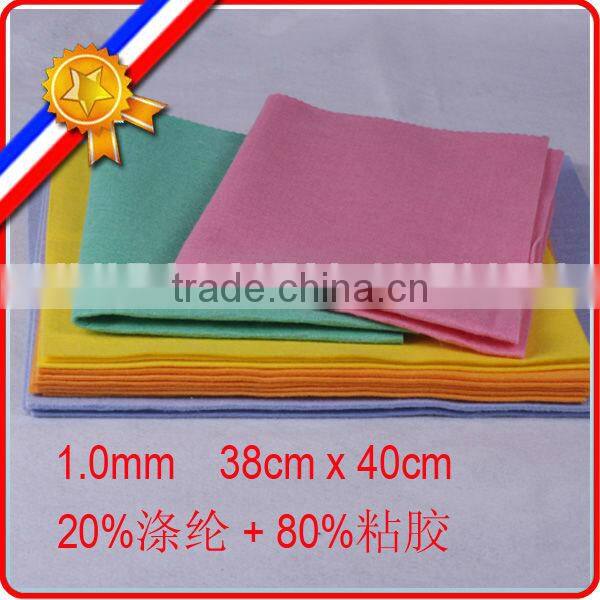 needle punched nonwoven cleaning cloth /wipes (viscose & polyester, super absorbent)