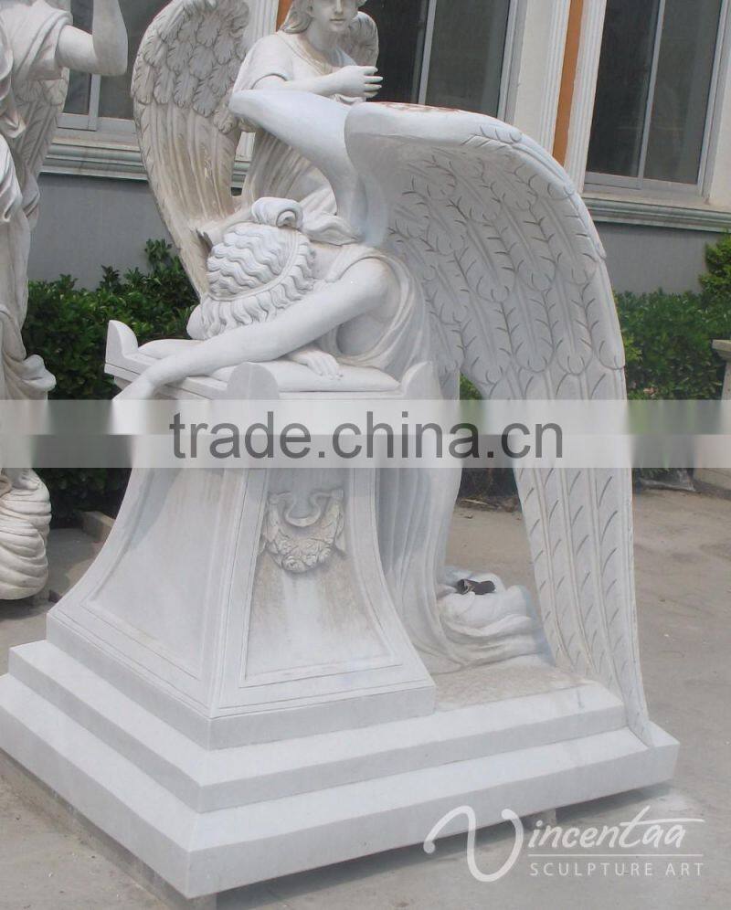 New Design Angel Statues cemetery made in China