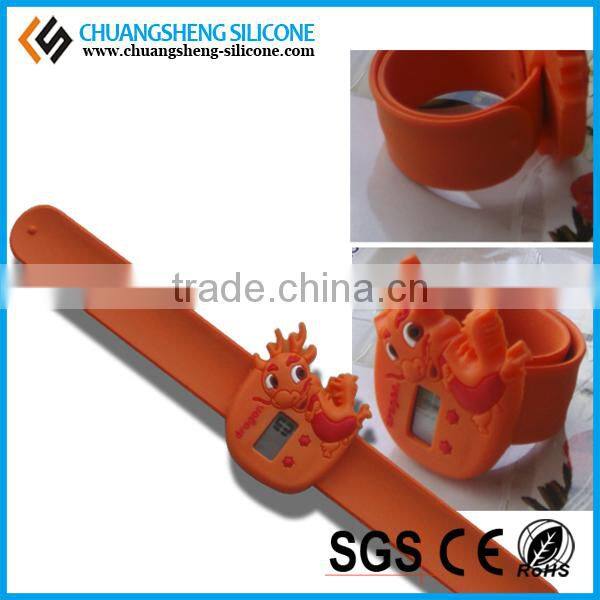 Customized production wholesale price cute animal silicone bracelet