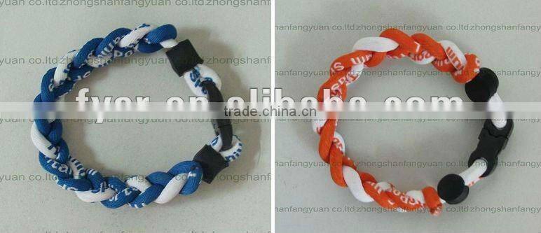 Silicone bracelets weave bracelet braided bracelets