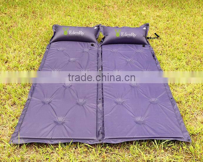 factory price airbed Self-Inflating Mat Mattress for Camping