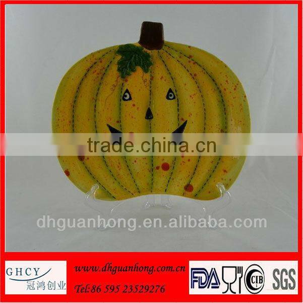 Newest Ceramic Pumpkin Plate