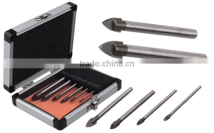 Good Quality Hex Shank Carbide Tipped Glass Drill Bit for Glass