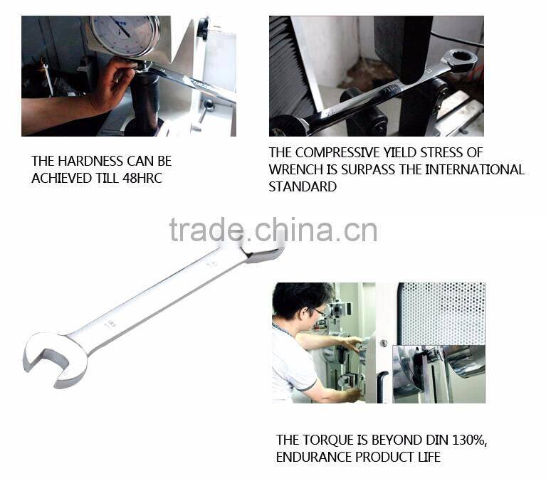 10mm ratchet wrench Flexible head Gear Spanner Combination Torque Chrome Vanadium Auto Repair Two way