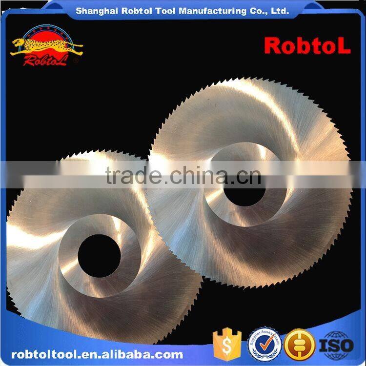 6'' HSS Circular Saw Blade slitting disc cutters slot mill cutting grooving blade for plastic metal Cutting