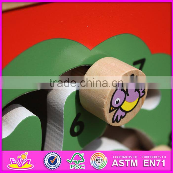 2016 Multi-function children wooden early education toy W12D047