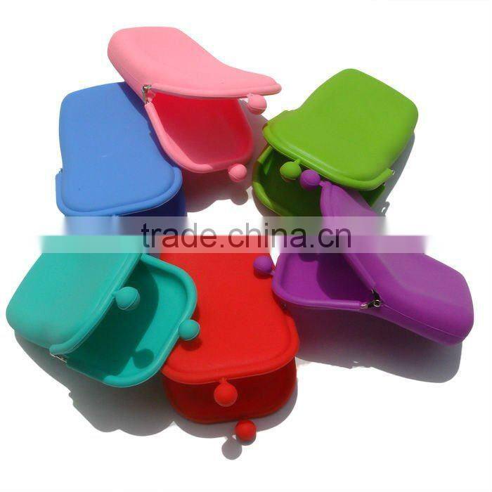 Silicone bag for coin and small object