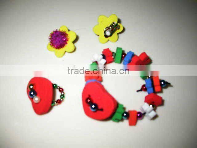 KIDS DIY CRAFT, DIY JEWELRY SET
