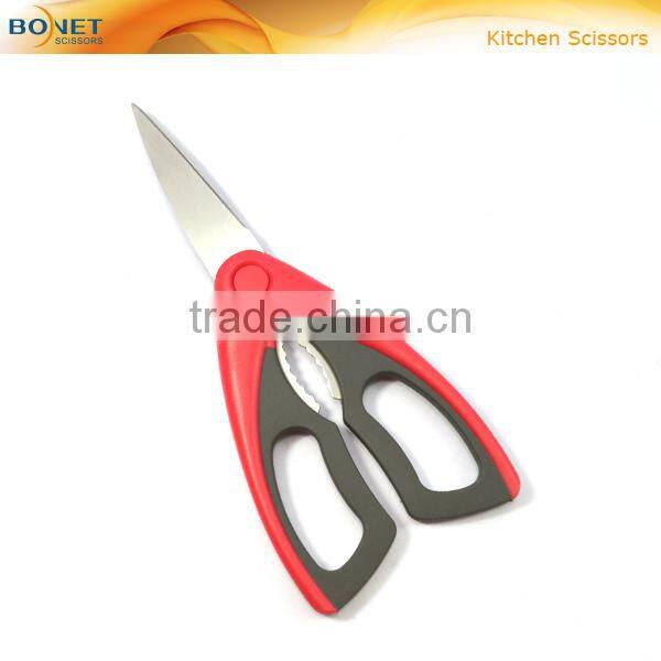 SKI0006 8-1/2" PP+TPR separable/detachable kitchen new vegetable cutting scissor
