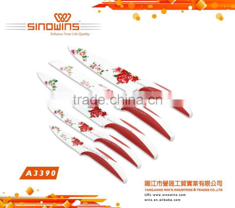 Stainless Steel Metal Type kitchen knife set