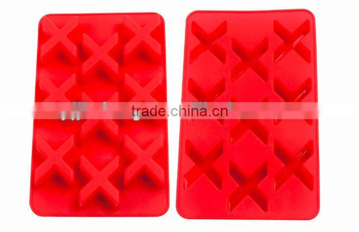 Ice cube Silicone Ice tray with heart shape