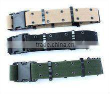 Tactical nylon army duty belt