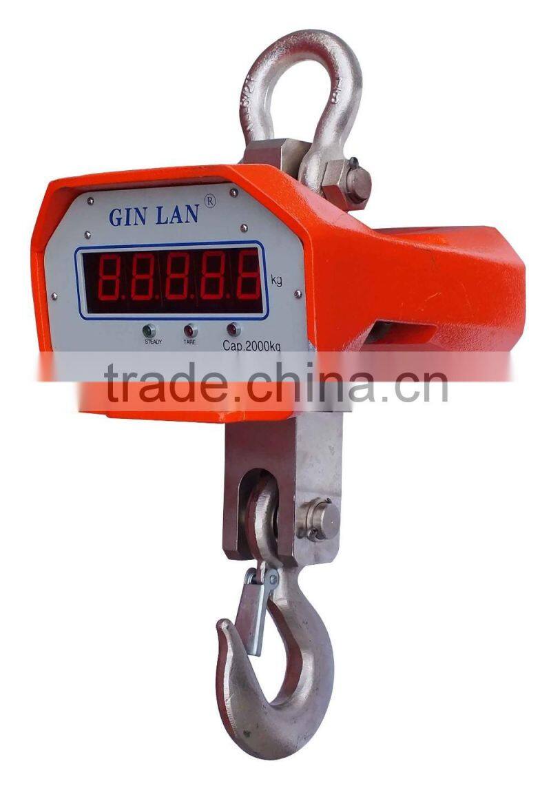 1t to 10t Ocs crane scale electronic hanging scale