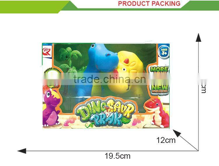 Most popular plastic mini cartoon toy dinosaur park