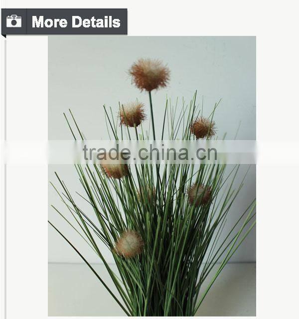 New products in Alibaba decorative indoor grass hemp rope grass faux grass with decirative dots