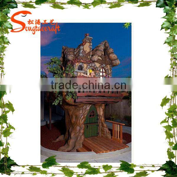 High-level design outdoor artificial tree house artistic simulation artificial tree house