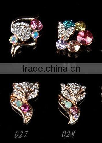 The new luxury Japanese alloy nail accessories/The drill fox act the role ofing is tasted