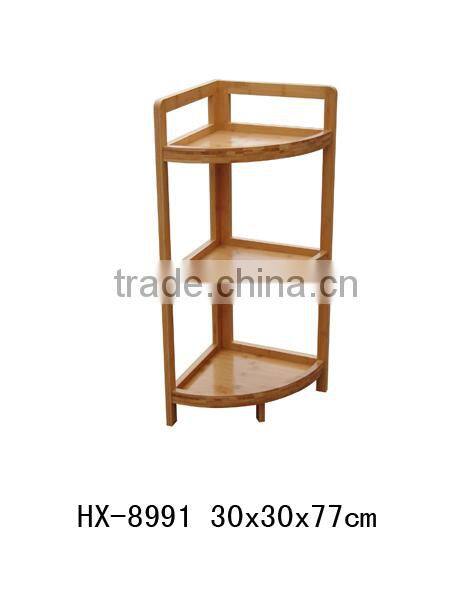 bamboo storage shelf