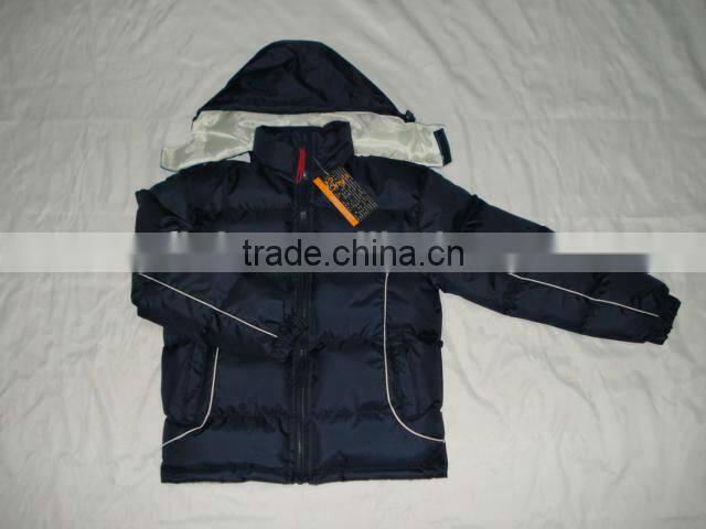Stock Clothes Winter Jacket Boys Clothing