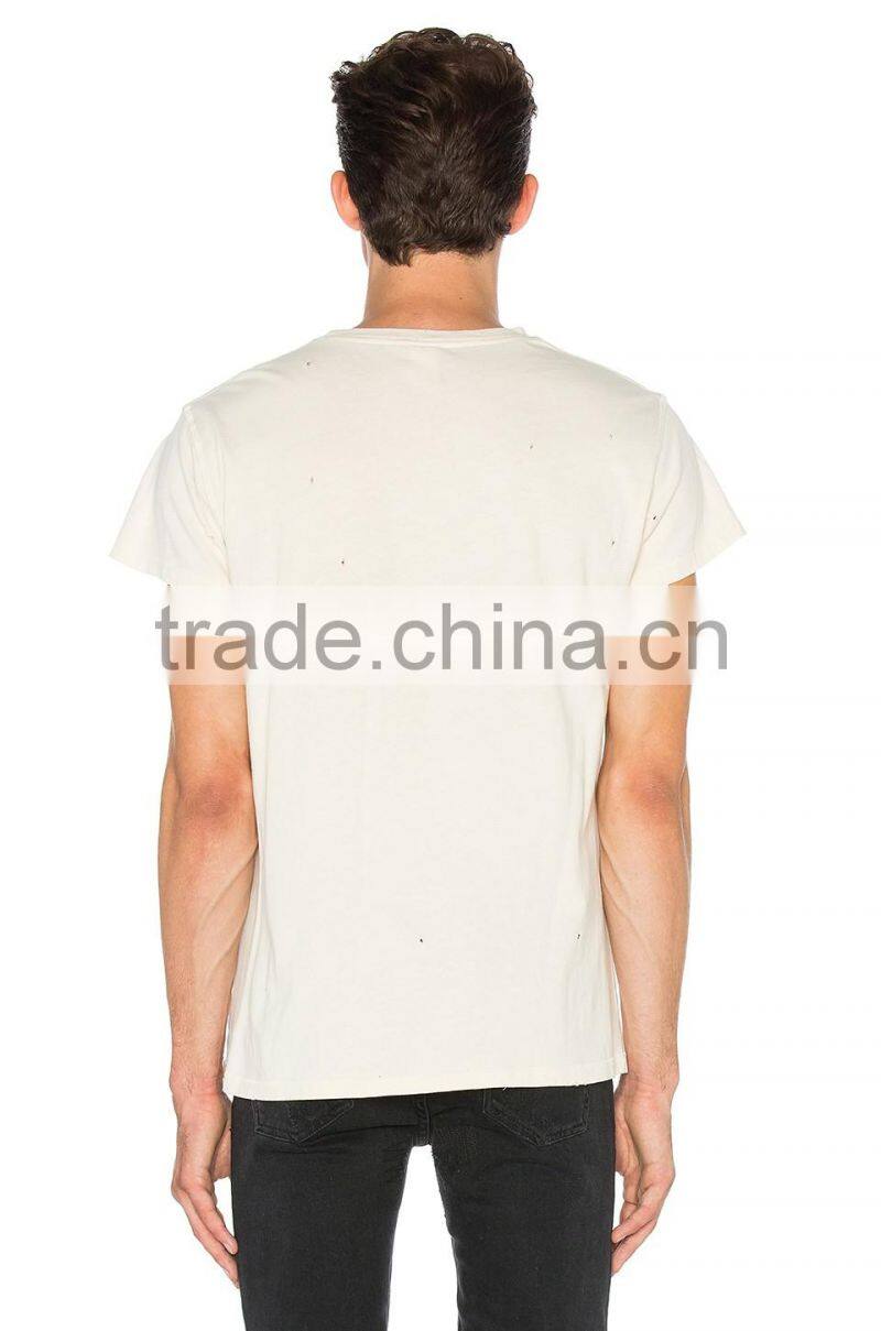 Good quality casual new design style men's wholesale t-shirts