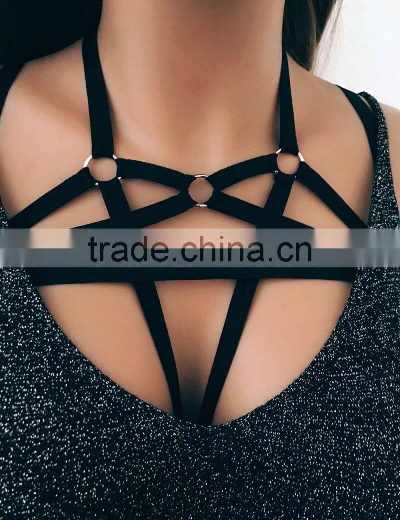 sexy hot garter belt lingerie harness underwear dress belt for women bandage crop tops