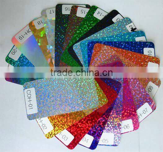 High Durable elastic Hologram garment heat transfer vinyl