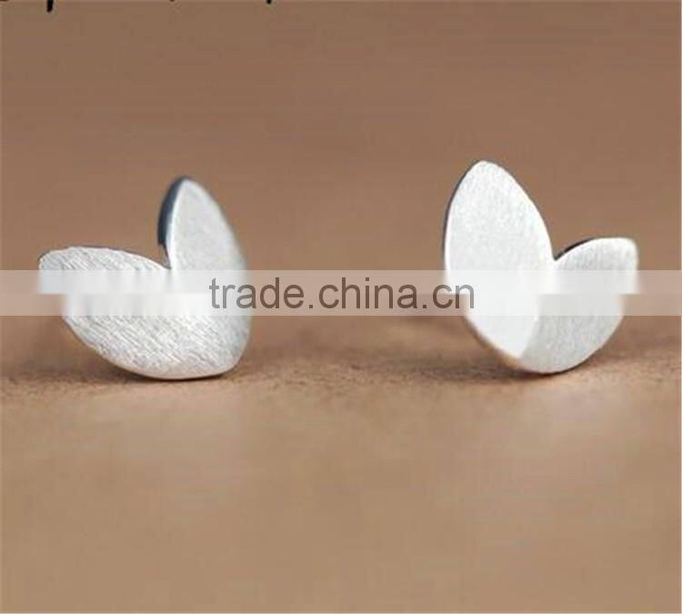 925 Sterling Silver Christmas Santa Elk Shaped Earrings