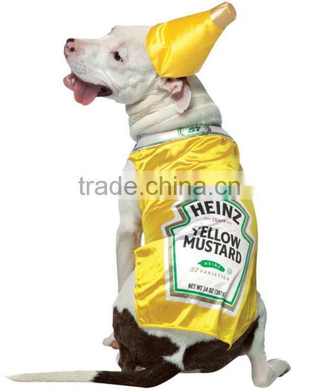 Heinz Mustard Pet Costume