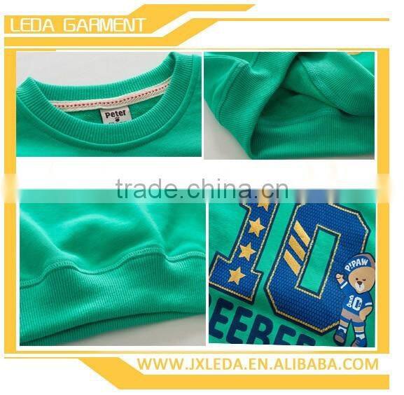Kid fashion crewneck sweatshirt from China factory