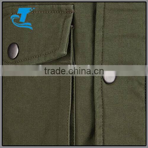 Boys Casual Parka Jacket - Green