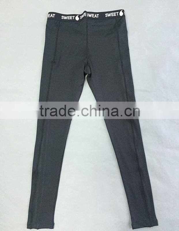 hot sell high waist sexy polyester spandex leggings for women