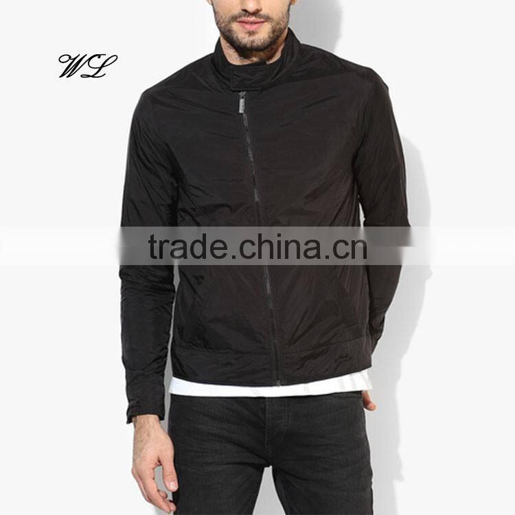 Man OEM Shiny Nylon Jacket Waterproof Fabric Customised PaddedJackets