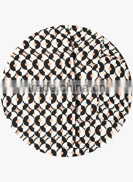 Latest shirt designs for women custom sexy ruffle raglan shirt