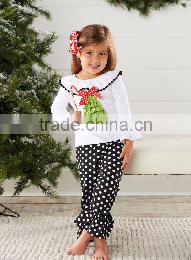 HOT sale children ruffle clothing cute animal clothes baby clothes kids outfit