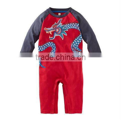 bulk screen printed dragon graphic1 year old baby clothes