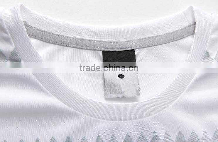 Summer Design Mens Custom Color Short Sleeve Basic T-shirt Polyester Wholesale