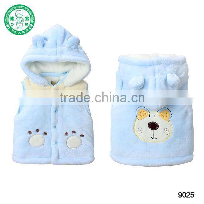 Baby clothes/kids vest with hood