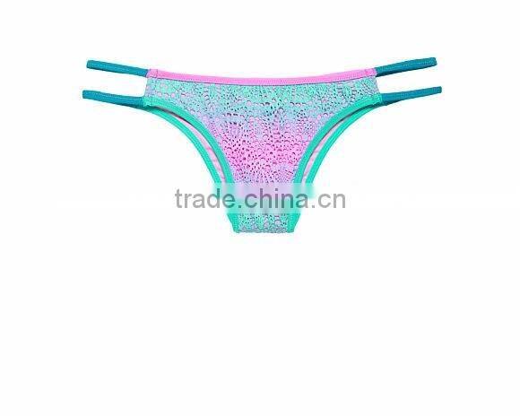 0562 NEW!2016 girl hot sex bikini Strappy High-neck Top hot korean teen girl bikini