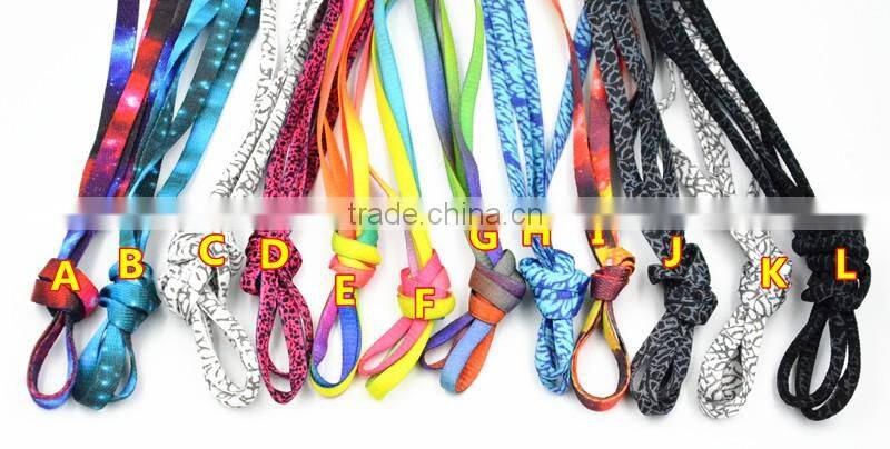 Flat Shoes Laces High Quality Speckled Shoelaces for Running Sneakers Yeezy Boots and Sports Canvas