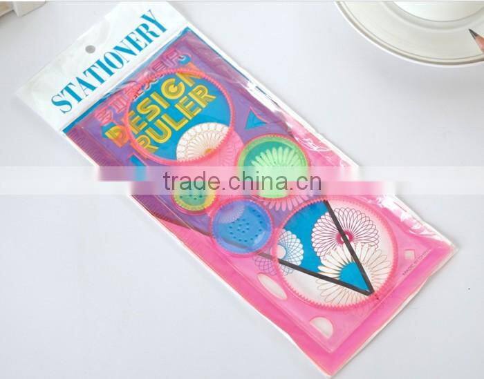 pupular school plastic ruler sets for promotion