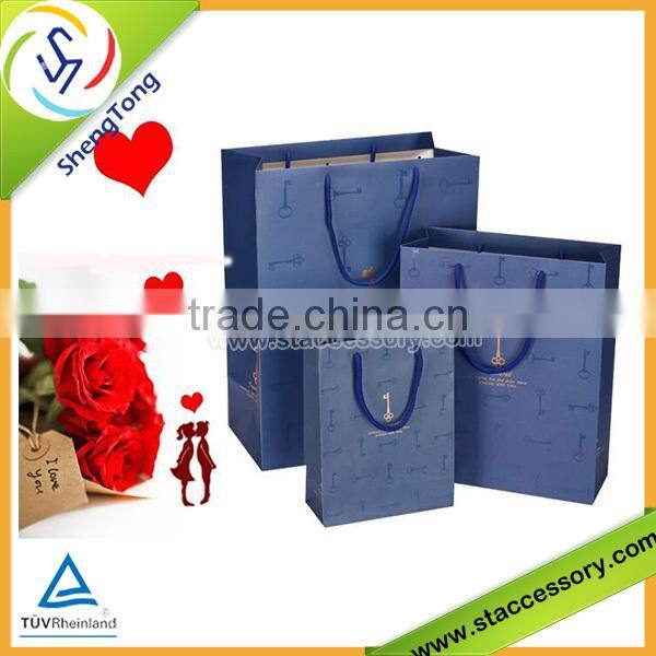 China professional customized paper gift bag,high quality and many patterns paper bag wholesale