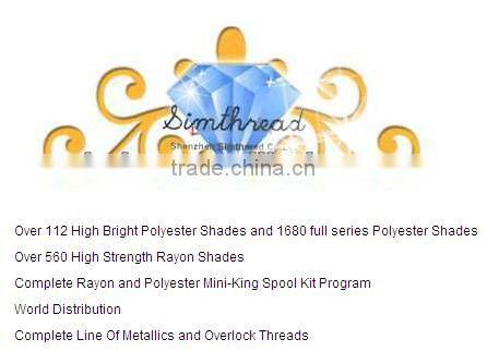 prewound bobbin thread for sewing machine of competitive price