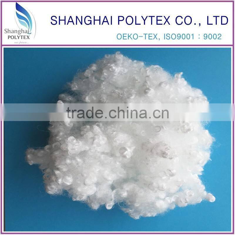 siliconized recycled POLYESTER STAPLE FIBER 0.9d to 15d-POLYESTER FIBER for filling and stuffing