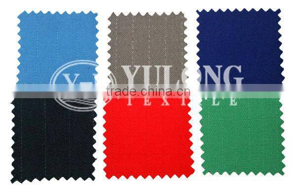 wholesale 100% cotton protective textile EN1149 factory uniform material esd antistatic fabric