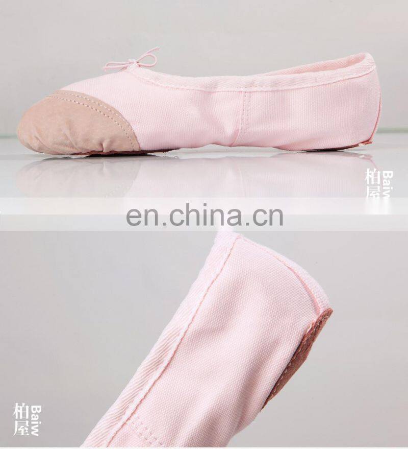 08B5B005 Ballet Training Soft Canvas Ballet Shoes