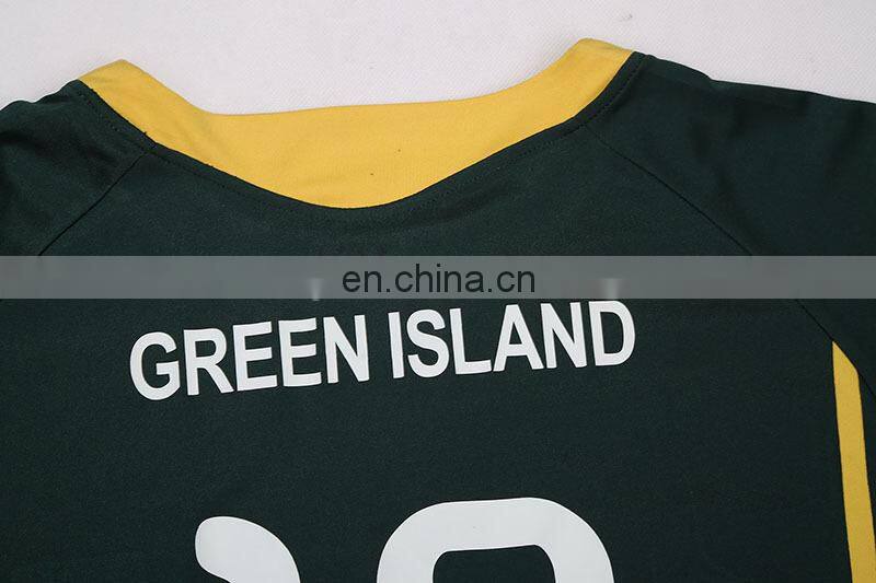 YS-YXL black and golden striped new soccer player jersey