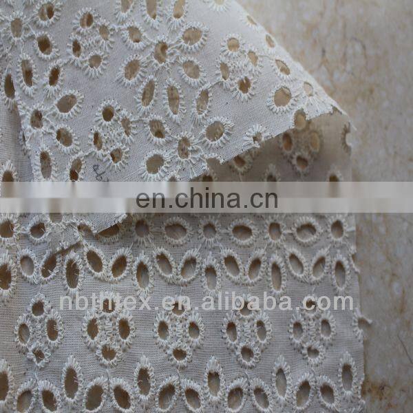 cotton embroidery textiles and fabrics 60s customized design and color